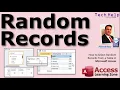 How to Select Random Records in Microsoft Access Top X Random Number Generator Randomize
