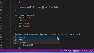 How to make snake game with Javascript Part 3