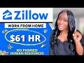 ZILLOW Work From Home HIGH PAYING JOBS 2023 Hiring Now