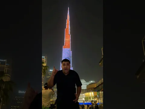 Indian flag In Burj Khalifa, 15 August 2026  #india #independenceday #burjkhalifa #uae #dubai