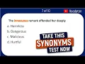 Think You Know Your Synonyms Take This Test and Prove It