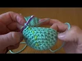 Left Handed Crochet Amigurumi basics tutorial - Magic Ring Increase Decrease