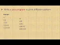 How To Print Patterns in Java Number Pattern Character Pattern VS code