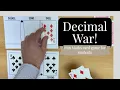 Decimal War - A fantastic game to learn decimal place value