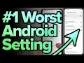 Lagu 8 Android Settings You Need To Turn Off Now [2023]