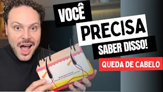 Os 3 PIORES MOTIVOS da QUEDA DE CABELO 😱😱😱