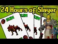 I Spent 24 Hours Doing Slayer Tasks in OSRS