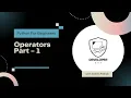 Operators - Part 1 A Beginner s Guide Python Lesson 7 Developer Desk