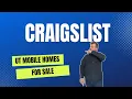 Craigslist Mobile Homes in Salt Lake City