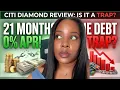 Citi Diamond Preferred Card Review 2026 0 APR for 21 Months Worth It or Not