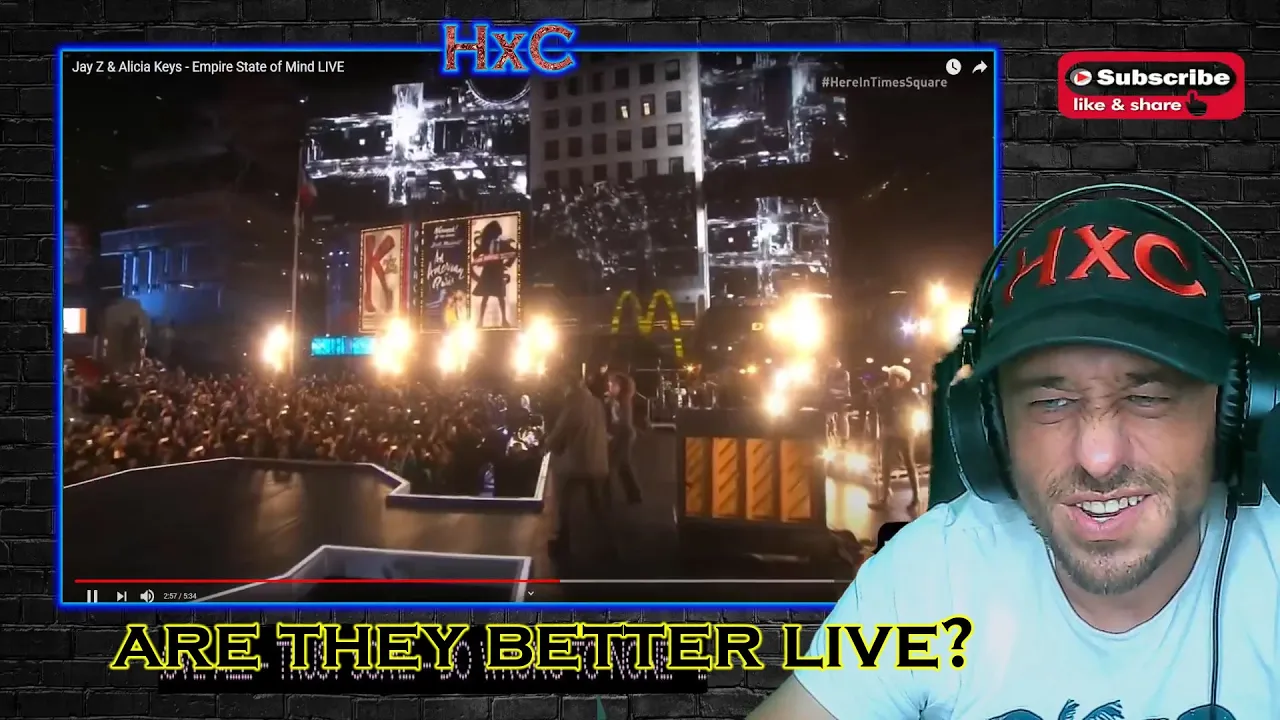 Jay Z & Alicia Keys - Empire State of Mind LIVE Reaction! Jay Z & Alicia Keys - Empire State of Mind LIVE Reaction!