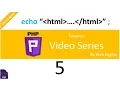 coding in php Hindi - 5 How to output HTML using echo
