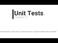 Unit Tests - Chap 9