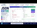 Free JSON Editor - Edit Manage JSON Data Online iLoveSEOTools