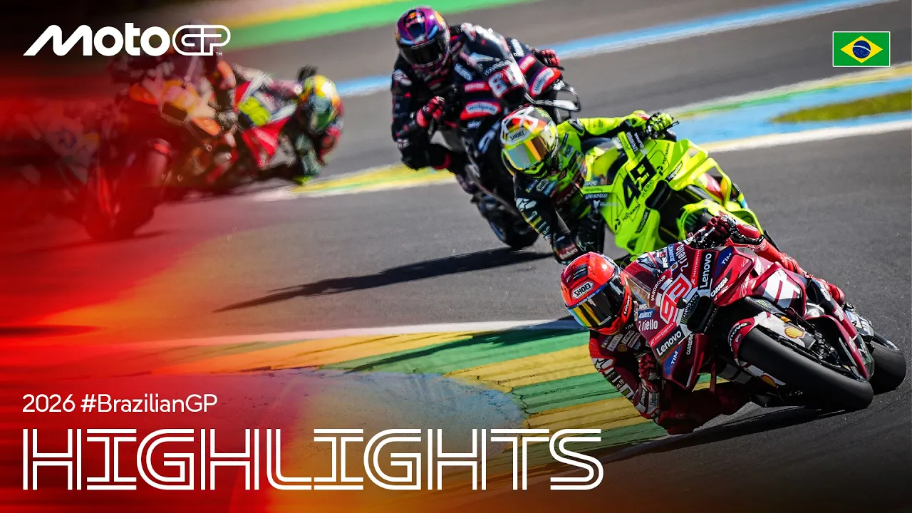 MotoGP HIGHLIGHTS 🪇 2026 Brazil GP