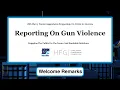 2023 Harry F Guggenheim Symposium on Crime in America Welcome Remarks
