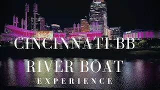 Cincinnati BB Riverboat Experience Cruising the Ohio River Couples Vlog