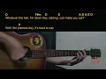 Muscadine Bloodline - Tickets to Turnpike (feat. Kyle Nix) Guitar Chords cover
