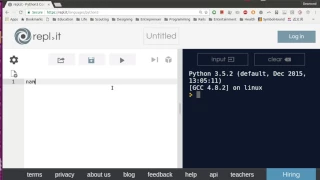 One Minute Python 002 - Input and Output No Installation Required
