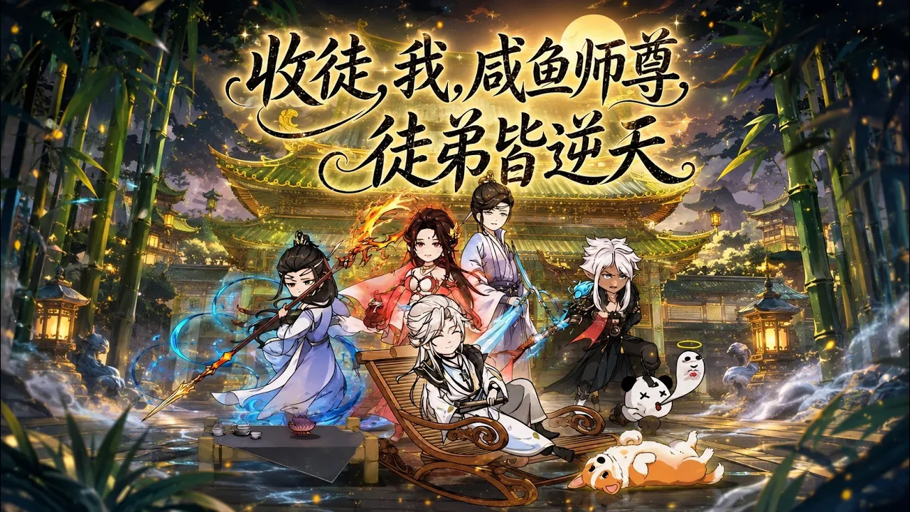 收徒,我,咸鱼师尊,徒弟皆逆天