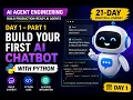 Day 1 - Part 1 Build Your First AI Chatbot with Python