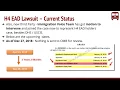 H4 EAD Rule Lawsuit Full History 2015 to Dec 2018 Rule Revoke Info