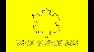 - Koch Snowflake in Python FRACTAL