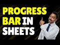 How to Create a Progress Bar in Google Sheets Without Add-Ons