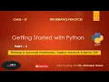 Class 11 Getting Started with Python Part-3 WORKING WITH ANACONDA DISTRIBUTION JUPYTER NOTEBOOK