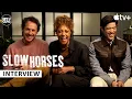 Slow Horses Season 2 - Dustin Demri Burns Christopher Chung Rosalind Eleazar talk S2 Season 3