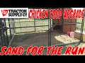 TRACTOR SUPPLY DEFENDER CHICKEN COOP UPGRADE SAND FOR THE RUN AND NEW BABY CHICKS