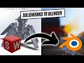How to Import Solidworks CAD Models in Blender