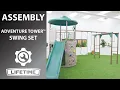 Lifetime Adventure Tower Deluxe Swing Set Lifetime Assembly