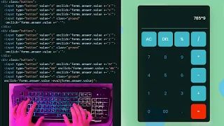 ASMR Programming - Coding Glassmorphism Calculator