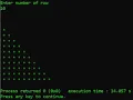 Half Pyramid Pattern in C programming TechWithCode com