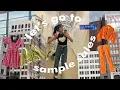 COME WITH ME TO FASHION DISTRICT spending 300 at sample sales