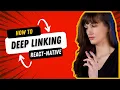 How to do Linking and Deep Linking in React Native easily