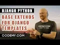 Django Base Extends - Air Quality Weather App