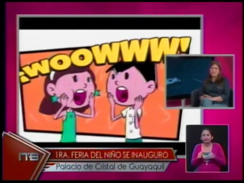 1ra. Feria del Niño se inauguró Palacio de Cristal de Guayaquil