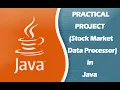 PRACTICAL PROJECT Stock Market Data Processor