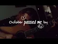 Girl in Red - October Passed Me By [Lyric Video]