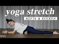 Entspanntes Yoga für Hüfte, Rücken \u0026 Schultern | Bye Bye Stress und Anspannung! 👋 | 25 Min. Stretch