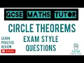 Circle Theorems - Exam Style Questions Grade 7 Maths Series GCSE Maths Tutor