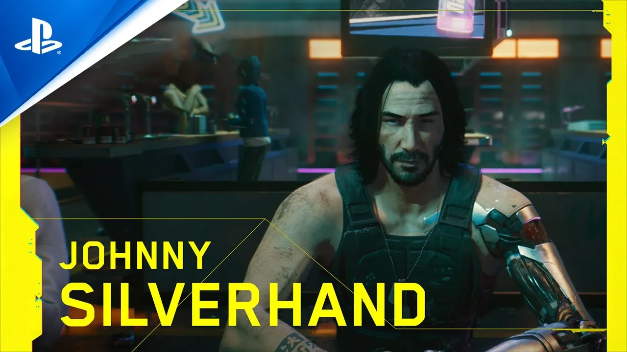 Cyberpunk 2077 - Johnny Silverhand Story Trailer, Keanu Reeves | PS4 & PS5