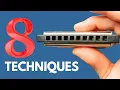 Blues Harmonica Tips - The 8 Basic Techniques