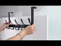 Over The Door Hooks Door Hanger Hooks for Hanging Over The Doors Towel Racks for Bathroom