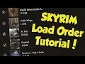 Skyrim How to Properly Arrange Your Load Order Xbox One PS4 Mod Tutorial