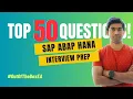 Top 50 SAP ABAP HANA Interview Questions Answers
