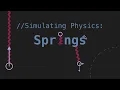 Code Springs Simulating Physics