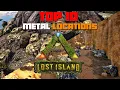 ARK Lost Island TOP 10 BEST Metal Spawn Locations